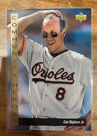 1993 Upper Deck #36 Cal Ripken Jr. — front