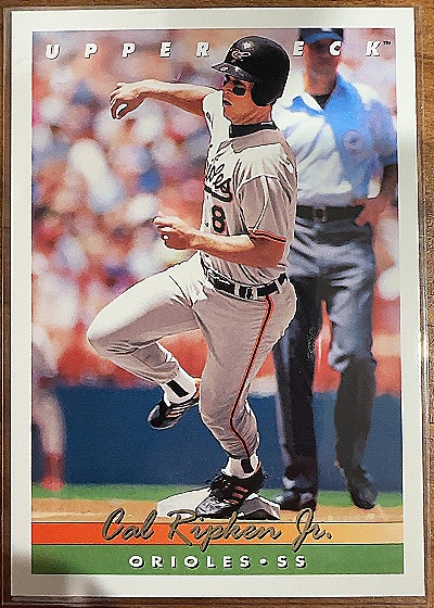 1993 Upper Deck #585 Cal Ripken Jr. — front