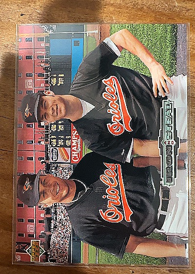 1993 Upper Deck #44 Cal Ripken Jr. / Brady Anderson — front