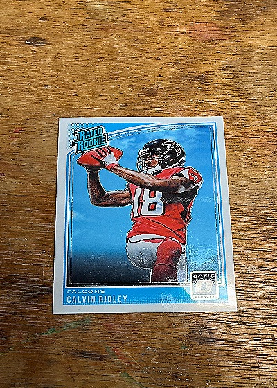 2018 Donruss Optic Rated Rookie #161 Calvin Ridley — front