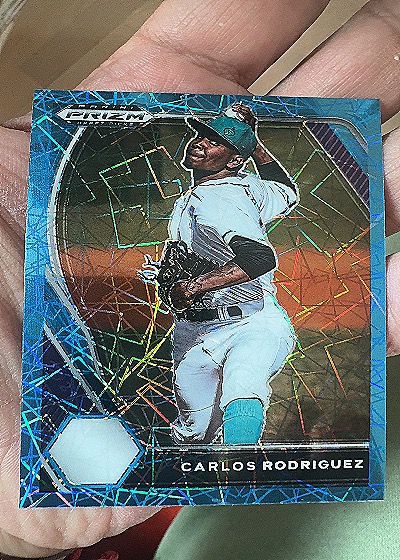 2021 Panini Prizm Draft Picks Carlos Rodriguez — front