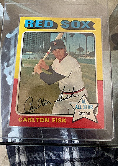 1975 Topps #80 Carlton Fisk — front