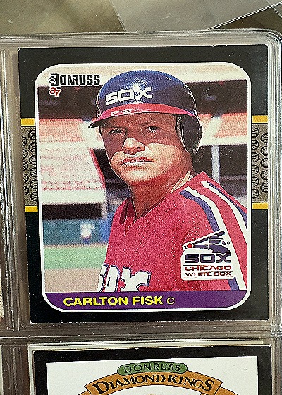 1987 Donruss Carlton Fisk — front