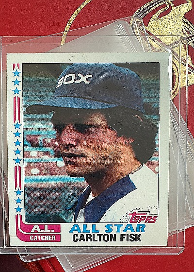 1982 Topps Carlton Fisk All Star — front