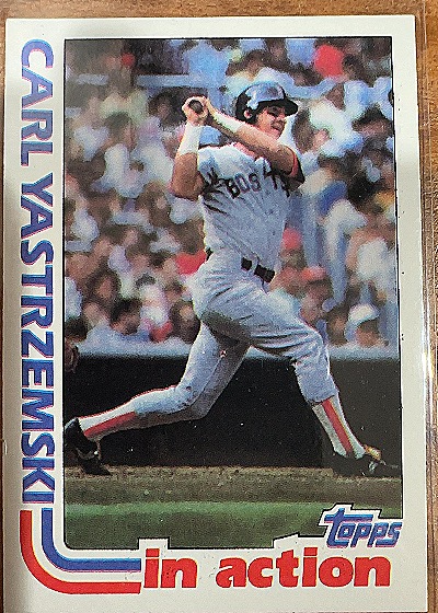 1982 Topps #651 Carl Yastrzemski — front
