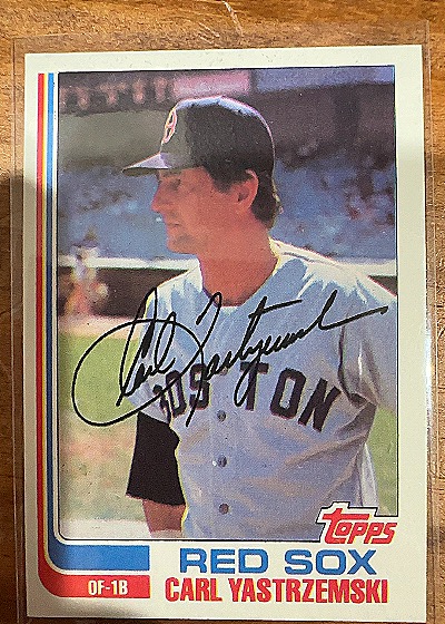 1982 Topps #650 Carl Yastrzemski — front