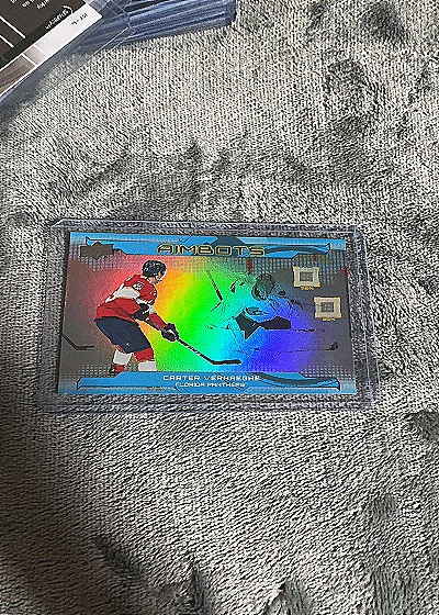 2024-25 Upper Deck Series 1 Aimbots #AB-11 Carter Verhaeghe — front
