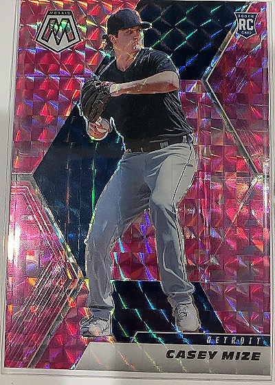 2021 Panini Mosaic #N/A Casey Mize — front