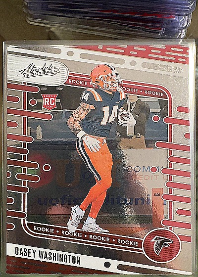 Casey Washington RC — front