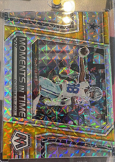 2023 Panini Mosaic Moments in Time CeeDee Lamb — front