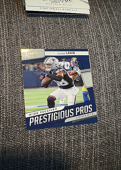 CeeDee Lamb Prestigious Pros — front