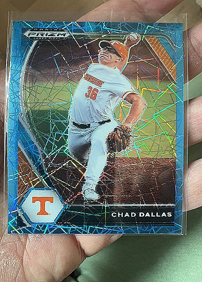 2021 Panini Prizm Draft Picks Chad Dallas — front