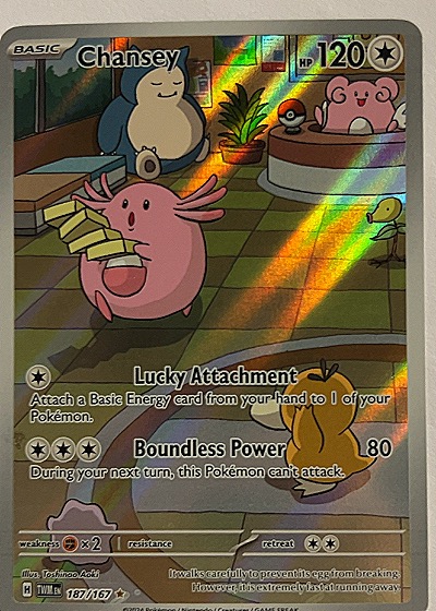Chansey Twilight Masquerade — front