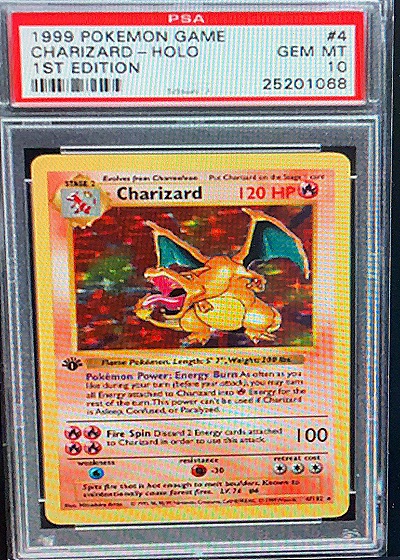 Charizard 1st Edition Holo — front