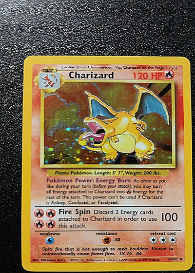 Charizard Base Set Holo — front