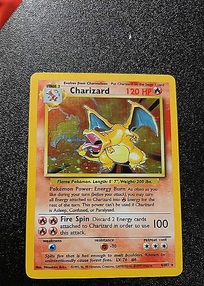 Charizard Base Set Holo — front