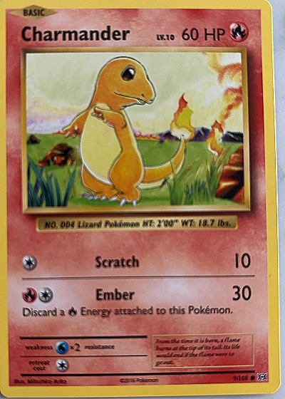 Charmander - XY Evolutions — front