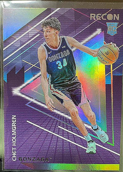 Chet Holmgren 2022 Panini Chronicles Recon Draft Picks — front