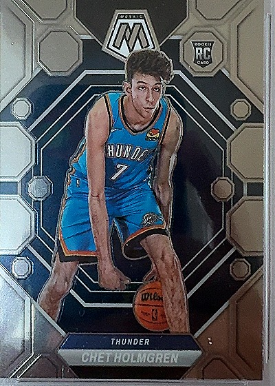 2022-23 Panini Mosaic Chet Holmgren — front