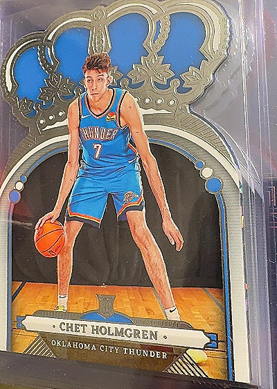 Chet Holmgren 2022-23 Panini Crown Royale Die-Cut — front