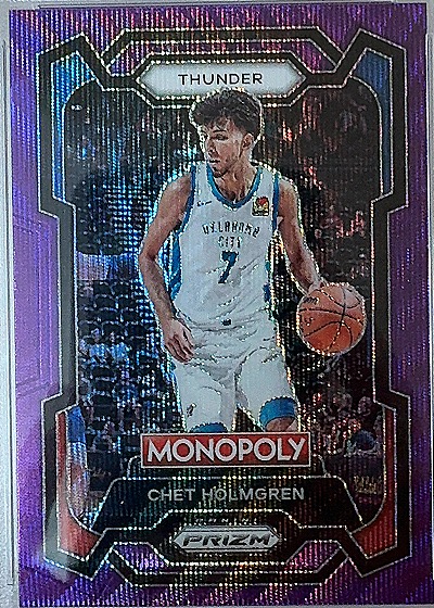 Chet Holmgren 2023-24 Panini Prizm Monopoly — front