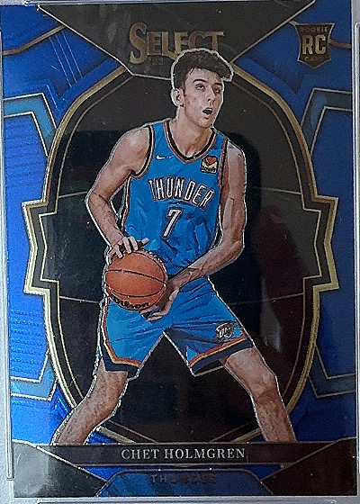 Chet Holmgren 2022-23 Panini Select Blue Concourse RC — front