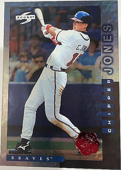1998 Score #51 Chipper Jones — front