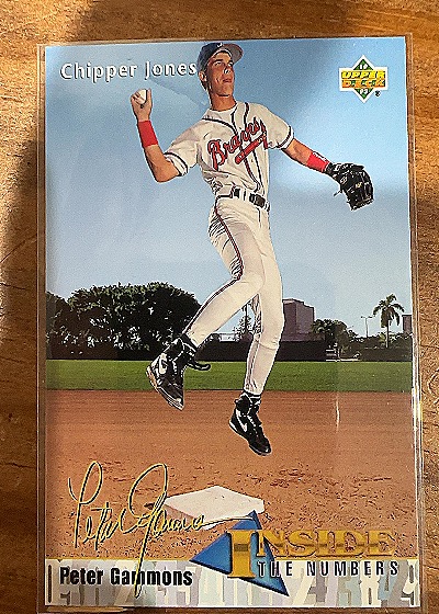 1993 Upper Deck #459 Chipper Jones — front