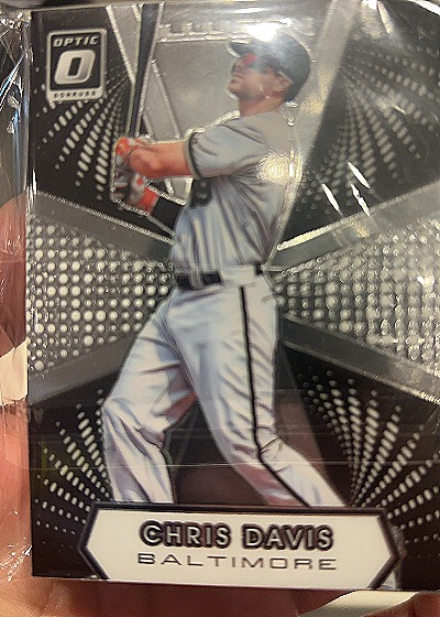 2016 Donruss Optic Illusion #I-12 Chris Davis — front
