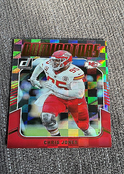 Chris Jones 2024 Panini Donruss Dominators #12 — front