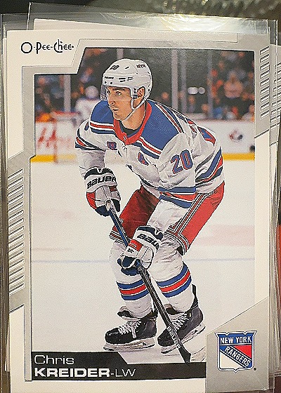 Chris Kreider - 2020-21 O-Pee-Chee — front