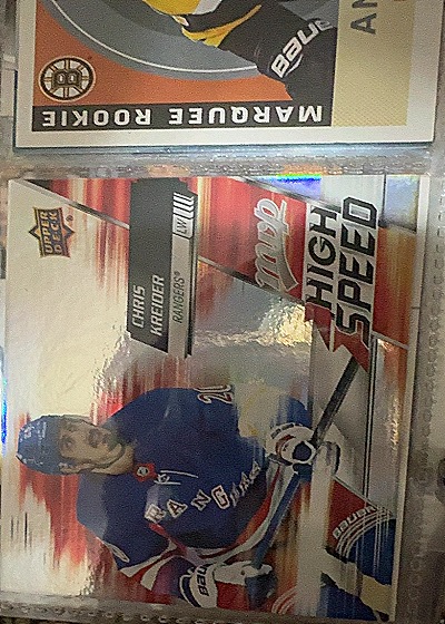 2020 Upper Deck #HS-6 Chris Kreider — front