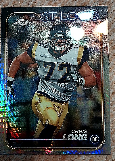 Chris Long 2024 Topps Chrome #103 — front