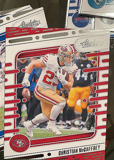 Christian McCaffrey 2024 Panini Absolute — front