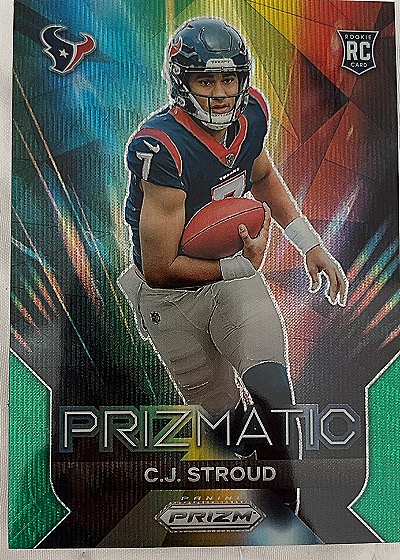 2023 Panini Prizm Prizmatic C.J. Stroud — front