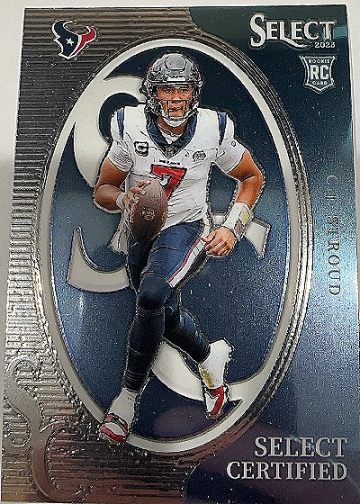 C.J. Stroud 2023 Panini Select Certified Rookie — front