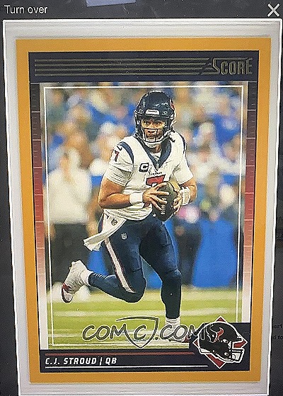 2024 Score #109 C.J. Stroud — front