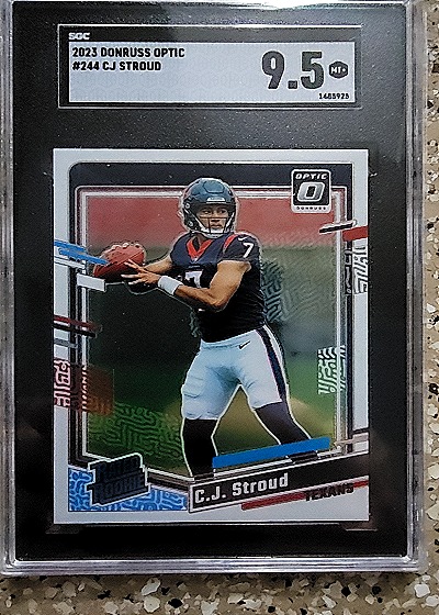 2023 Donruss Optic #244 C.J. Stroud — front
