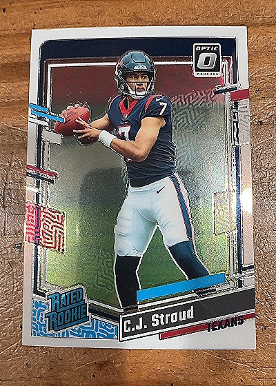 C.J. Stroud Rated Rookie — front
