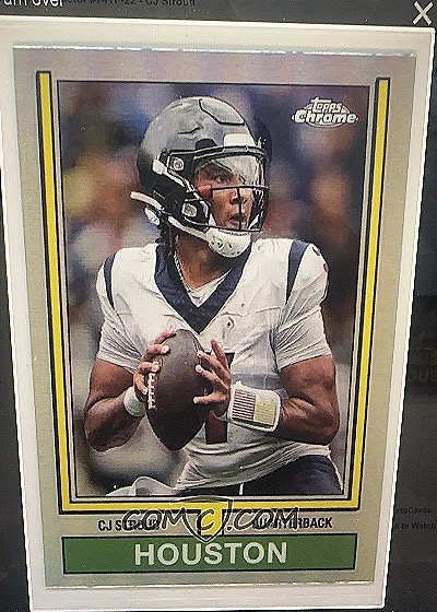CJ Stroud 1974 Throwback — front