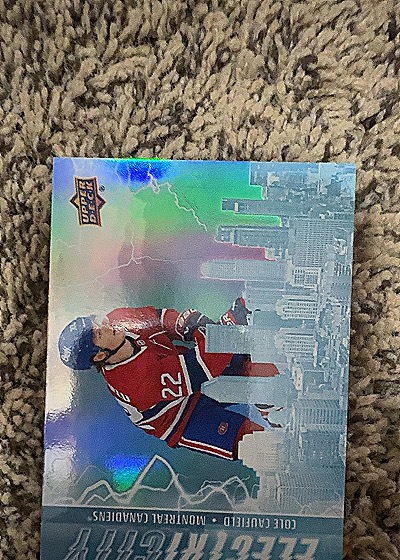 2024-25 Upper Deck Series 2 ElectriCITY Cole Caufield — front