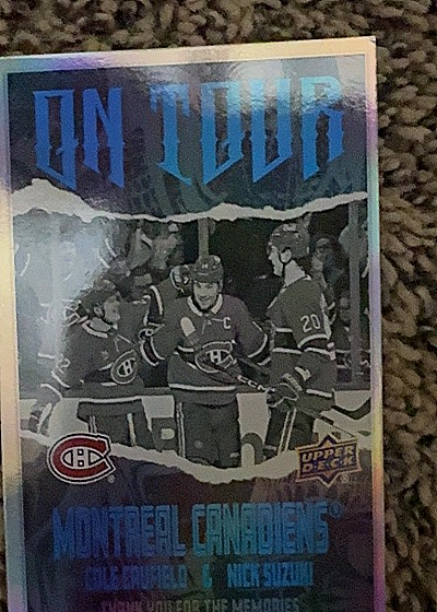2024 Upper Deck #OT-1 Cole Caufield & Nick Suzuki — front