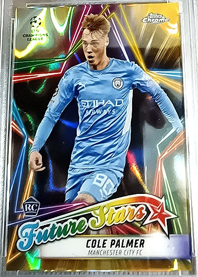2021-22 Topps Chrome UEFA Champions League Future Stars Cole Palmer — front