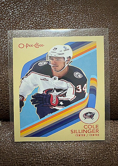 2023-24 O-Pee-Chee Retro Cole Sillinger — front