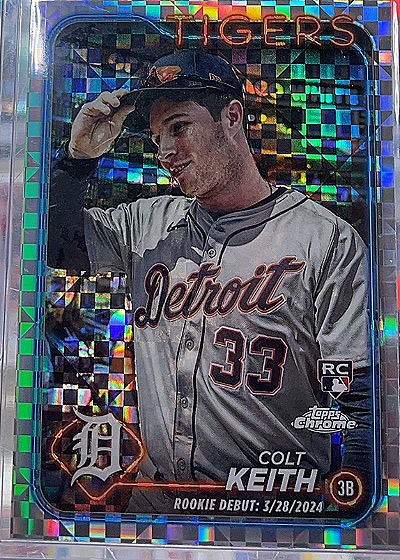 Colt Keith Rookie Debut — front