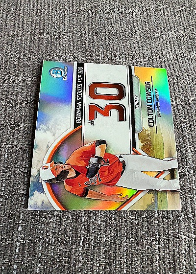 2023 Bowman Scouts Top 100 Colton Cowser — front