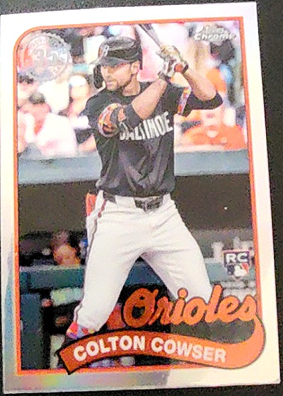 2024 Topps Chrome Update Series - 1989 Topps Baseball #89CU-15 Colton Cowser — front