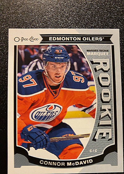 2015 O-Pee-Chee Marquee Rookie Connor McDavid — front