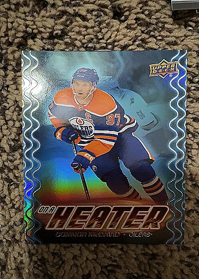 Connor McDavid On a Heater — front