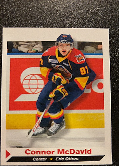 Connor McDavid 2013 Sports Illustrated for Kids Rookie Card — front
